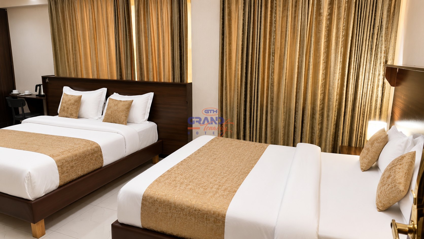 Twin Room at Grand Tenacity Hotel
